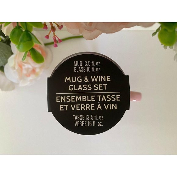 Wild Eye Designs Stemless 16oz Pink Mug Wine Set - Picture 4 of 9